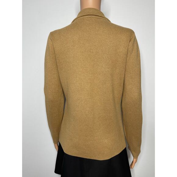 J. Crew Schoolboy Sweater-Blazer size XS  Camel Cotton - Picture 7 of 10
